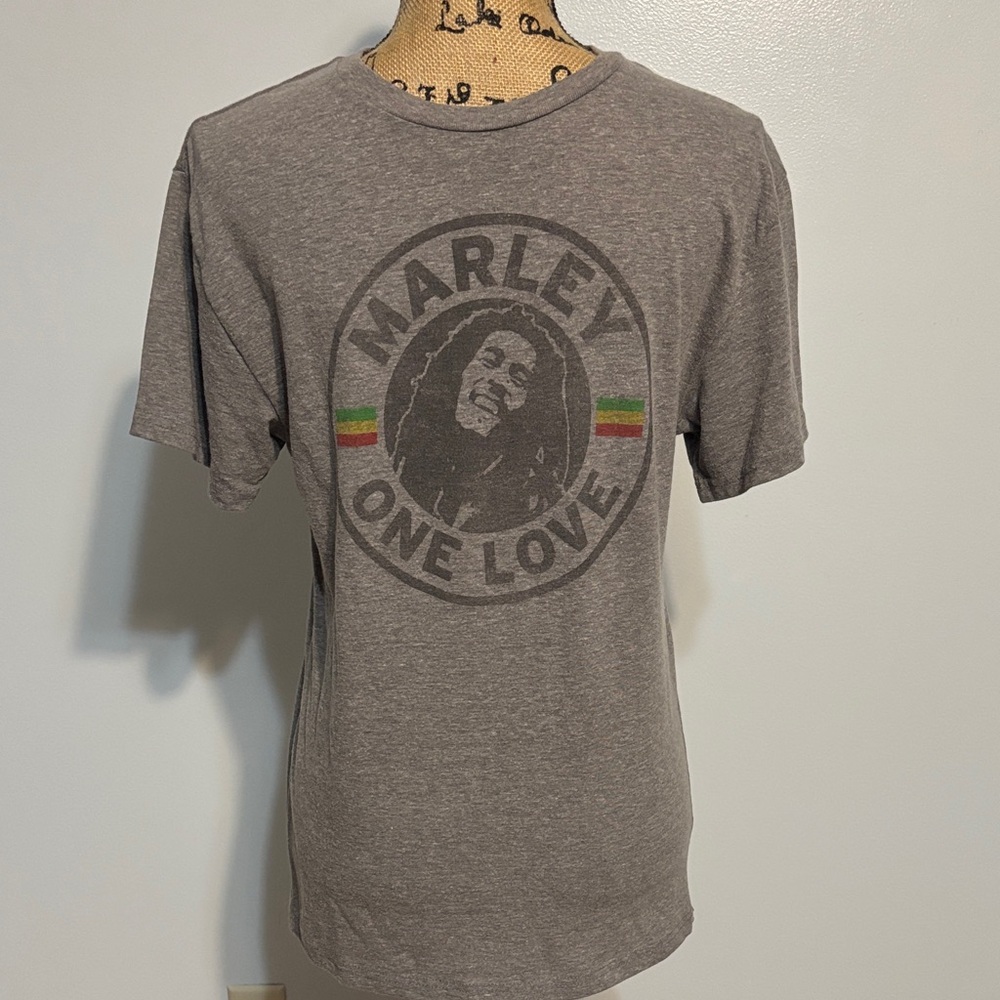Zion Rootswear Marley One Love Brown Tee